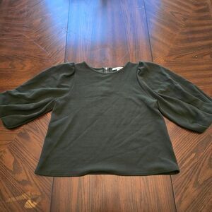 Green-envelope Women's Green and Khaki Blouse